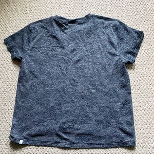 Lululemon train to be short sleeves, waist length, super comfortable